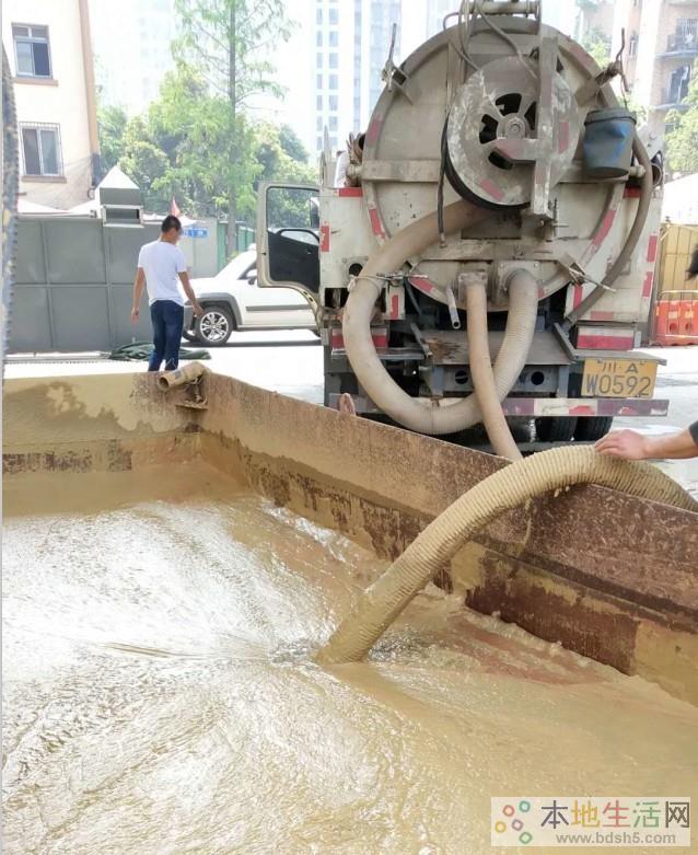 怒江专车抽污水 抽泥浆 抽粪 河道清淤 管网清淤 高压车清洗排污管道