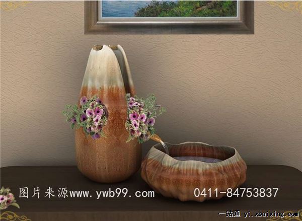 鸭嘴水系花器-开业庆典礼品