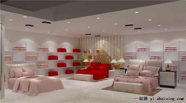 成都家纺店装修