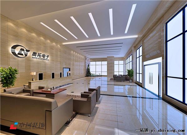 厂房大厅装修设计效果图